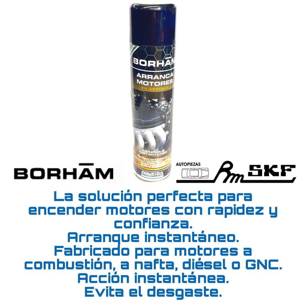 ARRANCA MOTORES AERx430ml — BORHAM