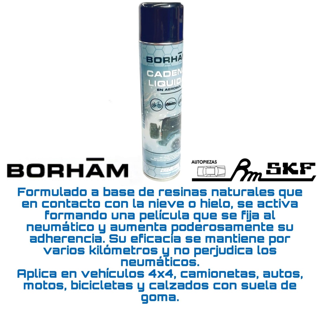 CADENA LIQUIDA AERx430ml — BORHAM