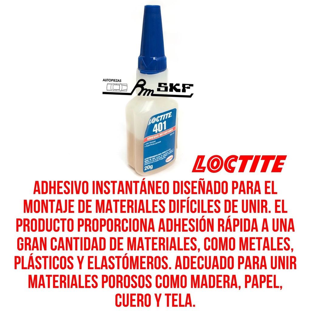 CIANO 401x20g — LOCTITE