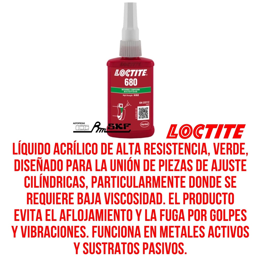FIJADOR 680x50gr — LOCTITE