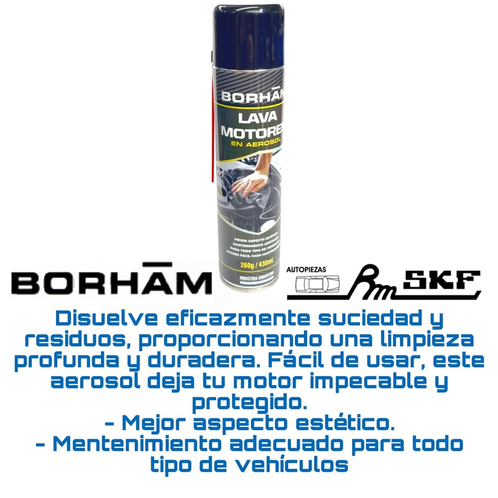 LAVAMOTORES AERx430ml — BORHAM