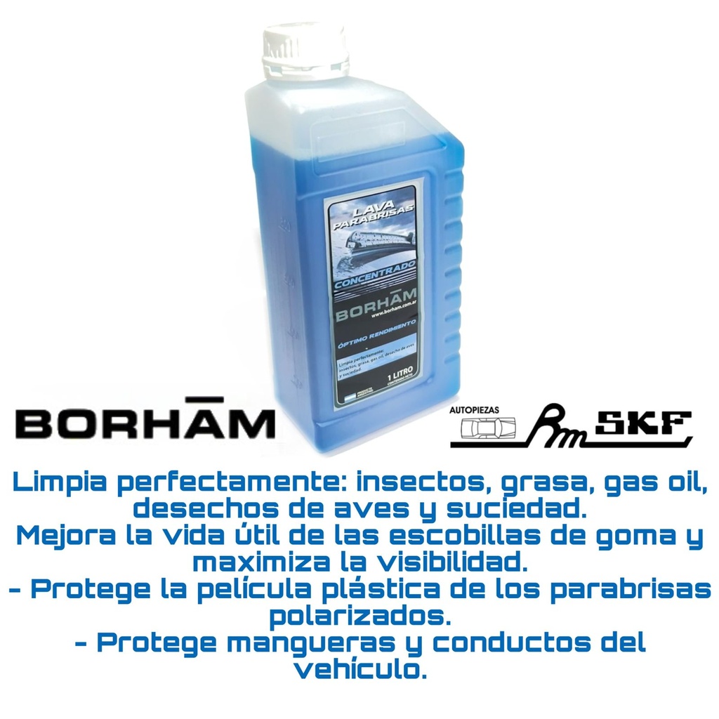 LAVAPARABRISAS x 1L — BORHAM