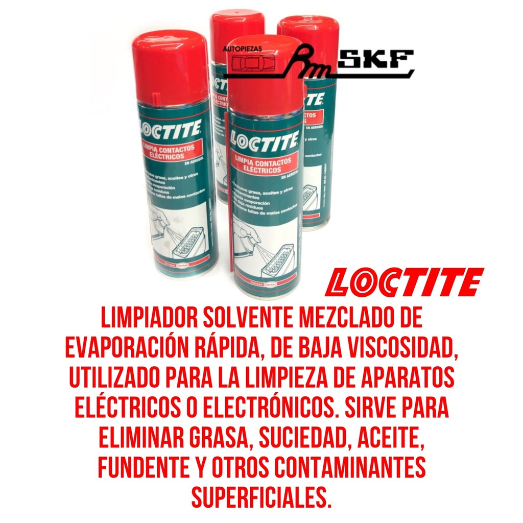 LIMPIA CONTACTOS AER 480 x 300ml — LOCTITE