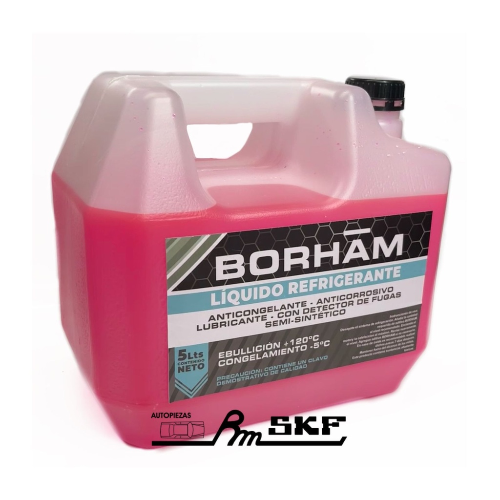 REFRIGERANTE ROJO x 5L — BORHAM
