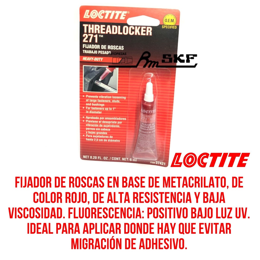 SELLAROSCAS AR 271x6ml — LOCTITE