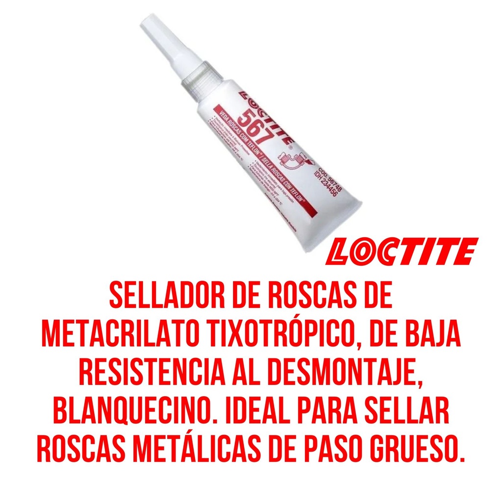 SELLAROSCAS BL c/TEFLON 567x15gr — LOCTITE