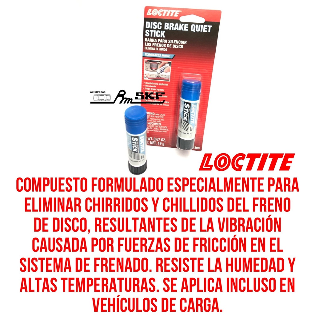 SILENCIADOR DISC BRAKE QUIETx19g
