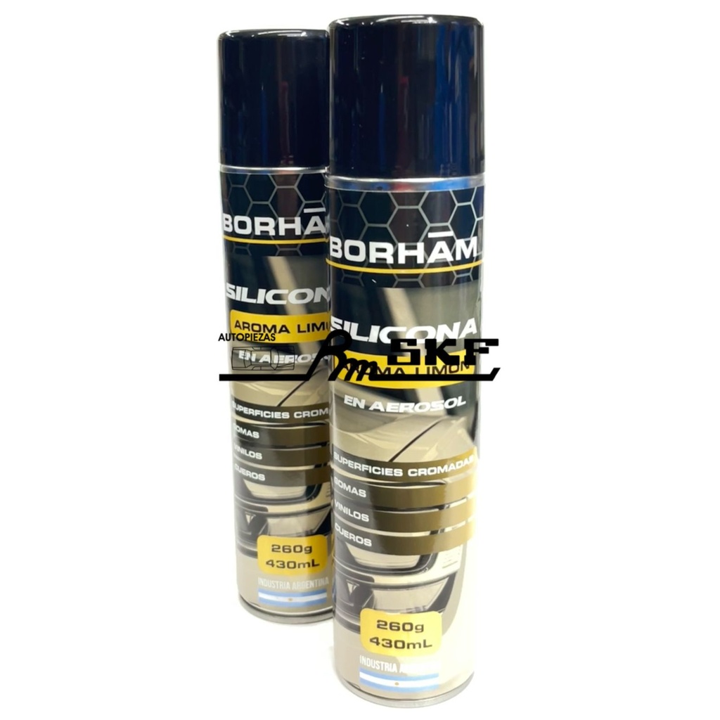 SILICONA LIMON AERx430ml — BORHAM