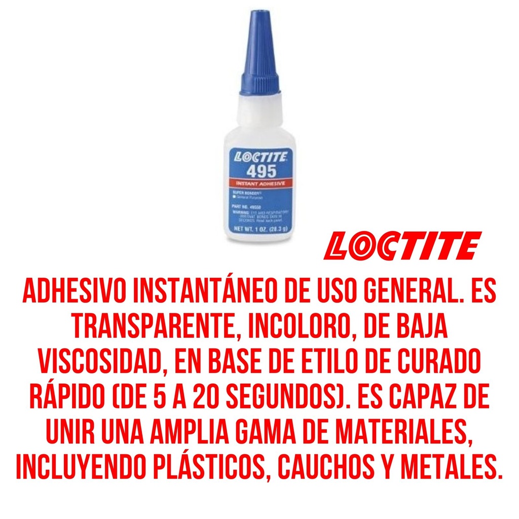 SUPER BONDER 495 x 20g — LOCTITE