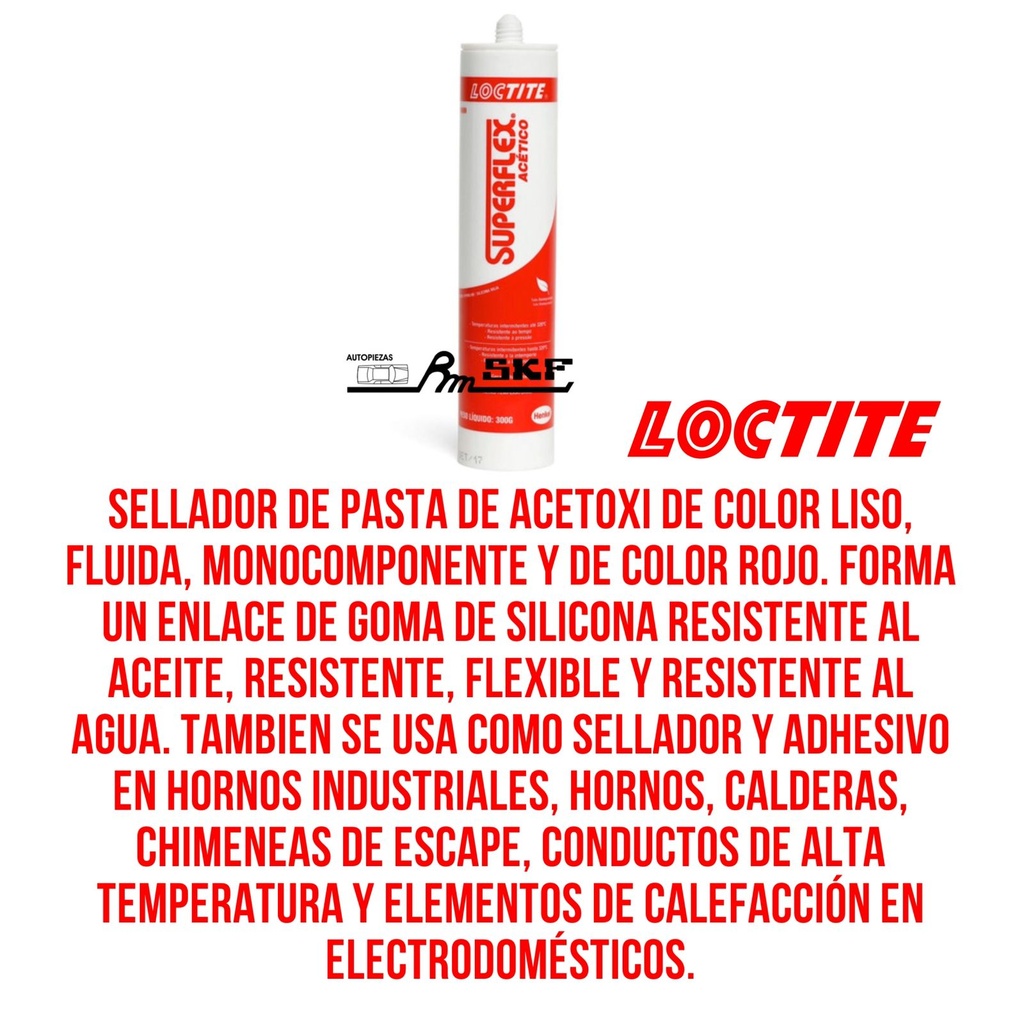 SUPERFLEX ROJO CARTUCHOx300ml