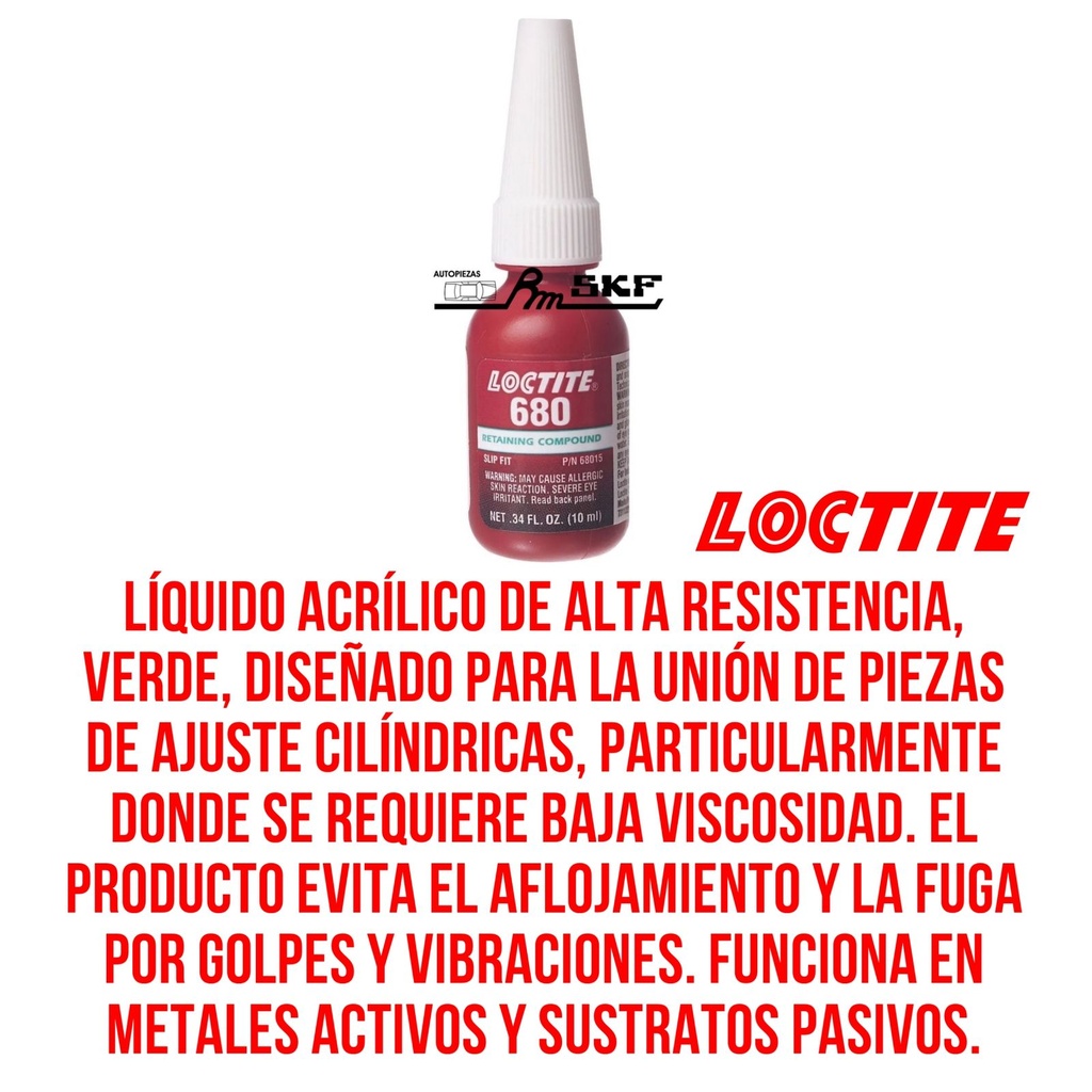 TRABA BUJES AR ROJO 680x10ml